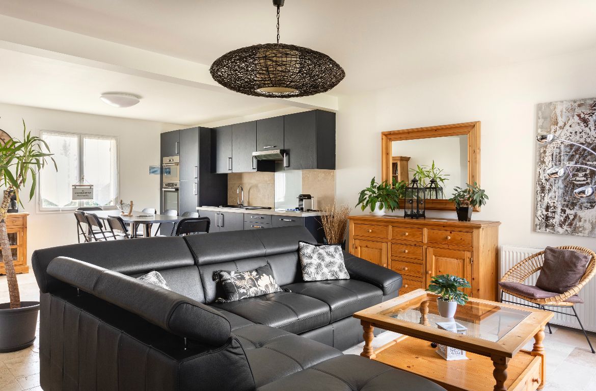 Pice principale, salon cuisine ouverte