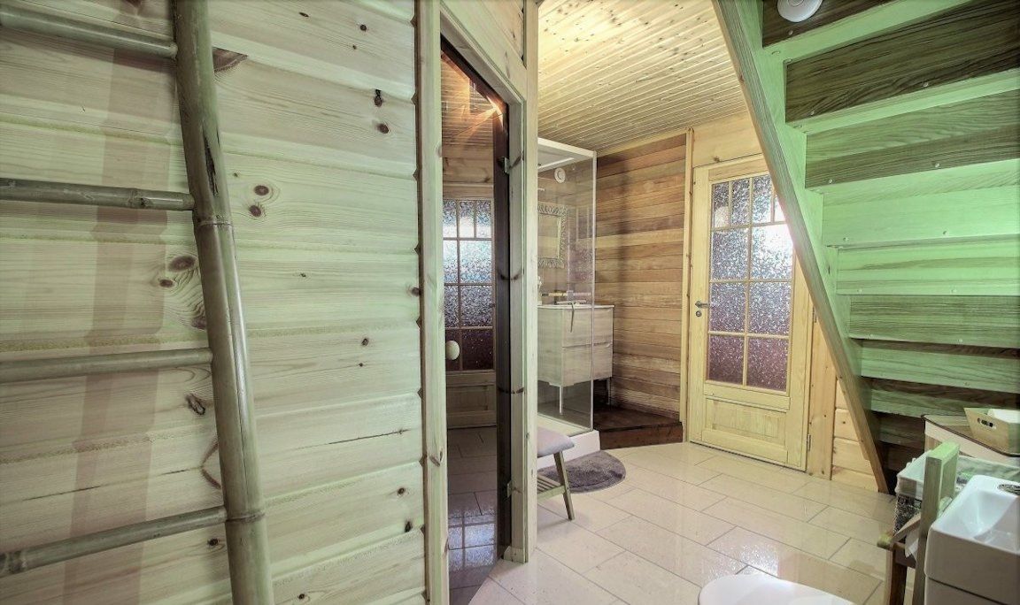 salle d'eau douche/hammam/sauna de la suite parentale 