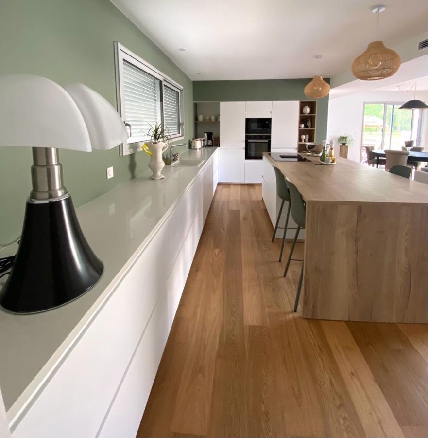 Vue de la cuisine ouverte Vue de la cuisine ouverte