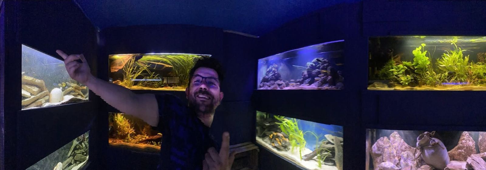 Les aquariums de Cyril