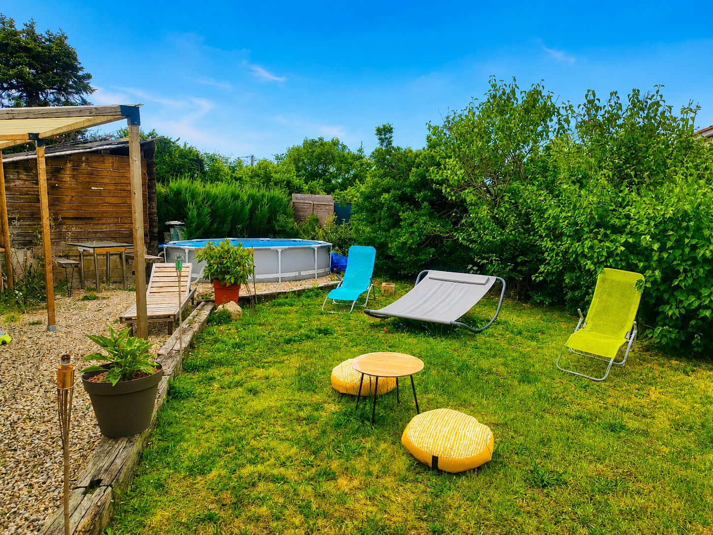 Espace naturiste ext�rieur 