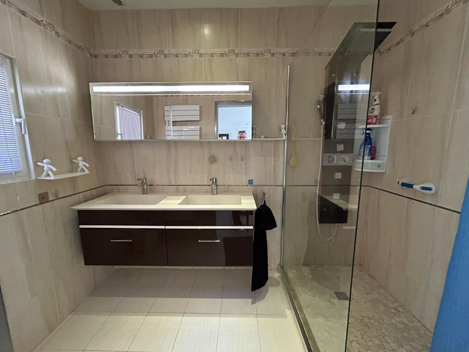salle de douche privative