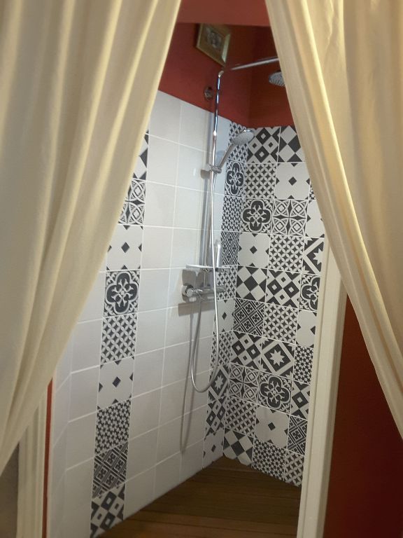 Douche de la salle de bain belle époque Douche de la salle de bain belle époque