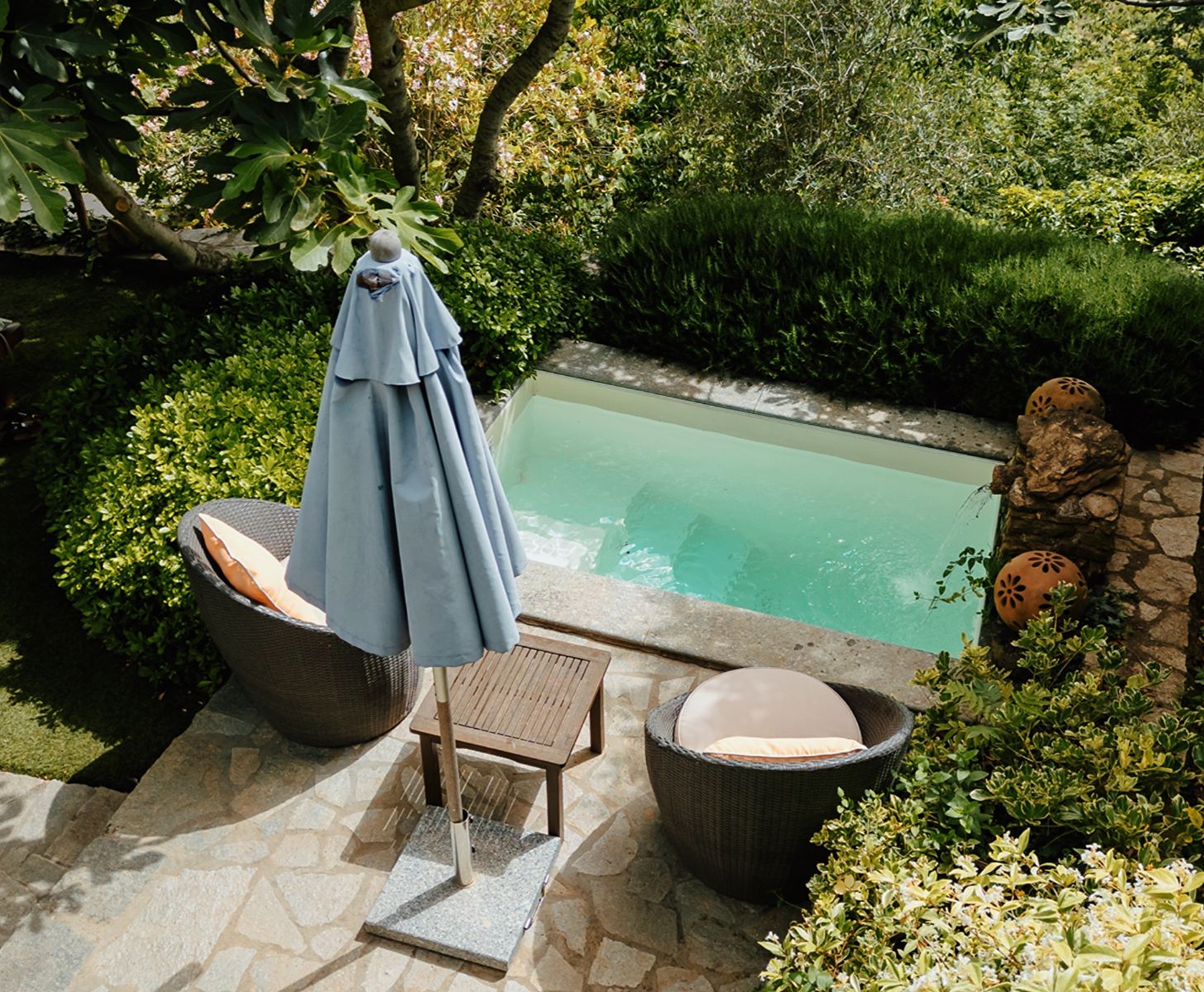 VILLA BARCA - refreshing plunge pool