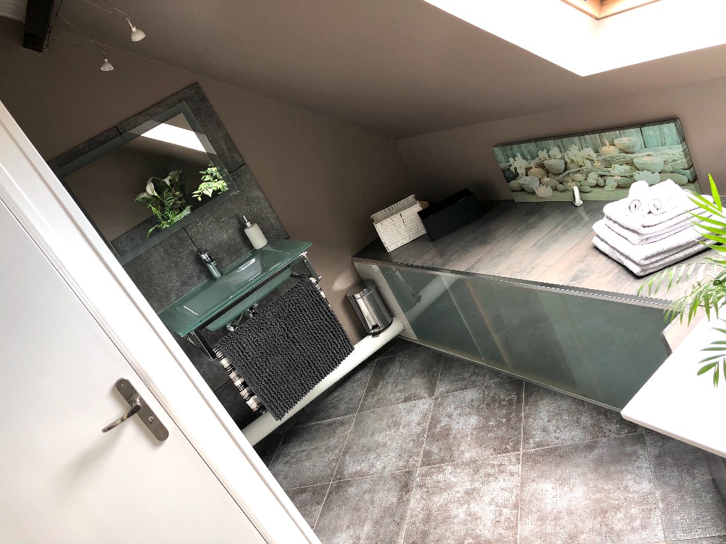 Salle de douche suite romantique 