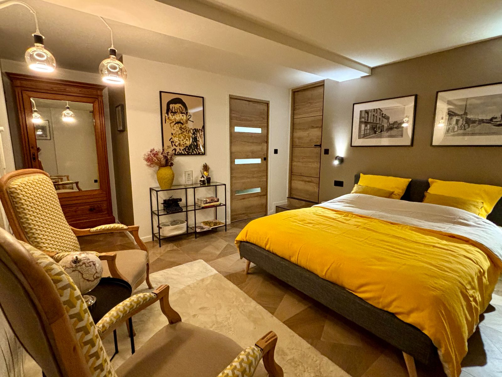 💛 Salle de bain Studio jaune 💛 Salle de bain Studio jaune