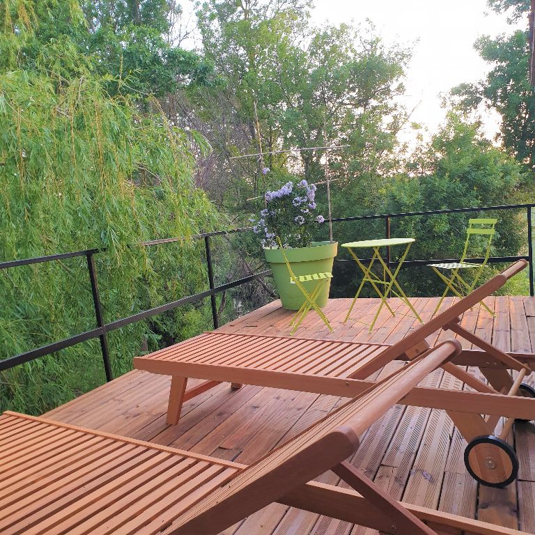 Terrasse chambre Viognier Terrasse chambre Viognier