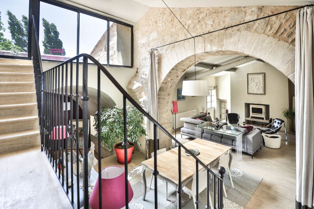 Salon Salle  manger Le Prieur La Madelne