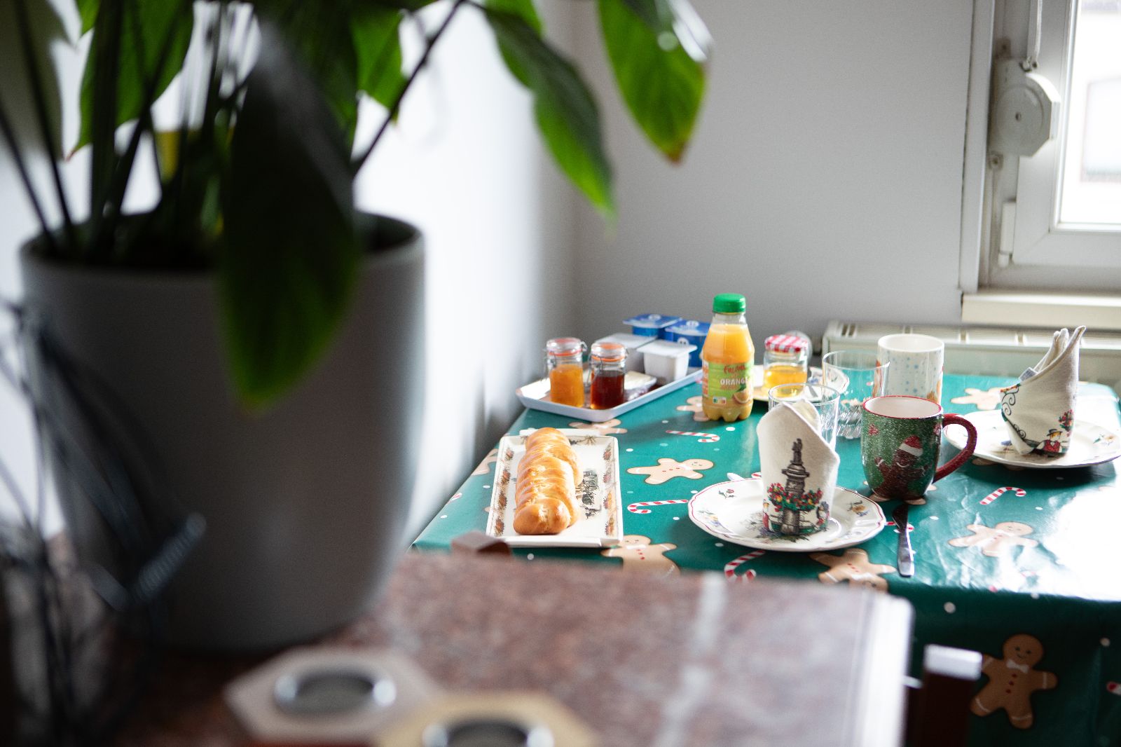 Chambre bleue, espace nuit