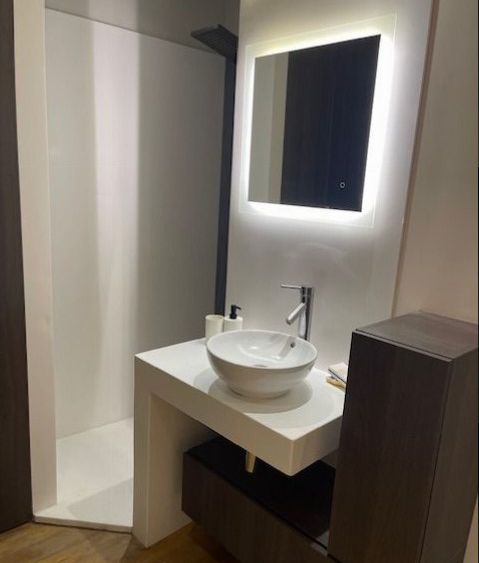 Salle de douche du Studio