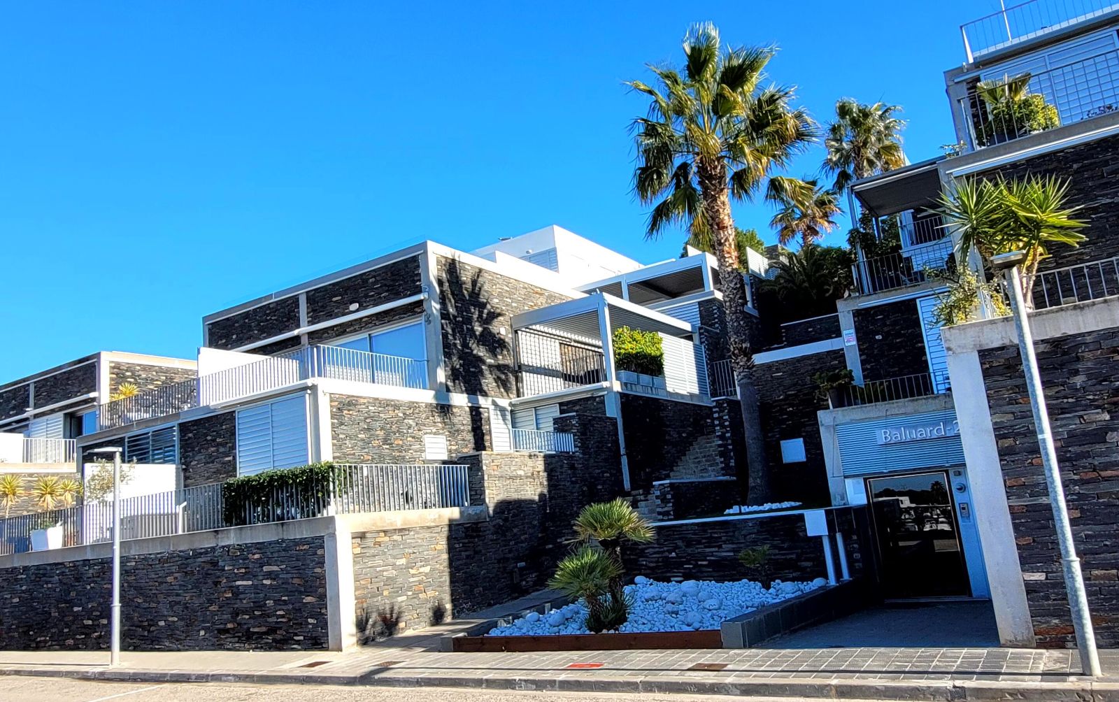 the apartment building front of the sea the apartment building front of the sea