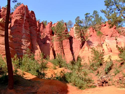 Falaise d'Ocre  Roussillon