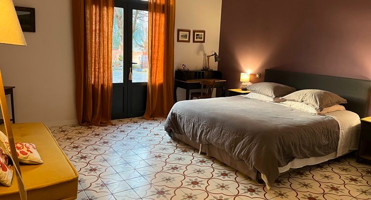 Chambre d'hôtes Clos des Aspres - Coté Cour