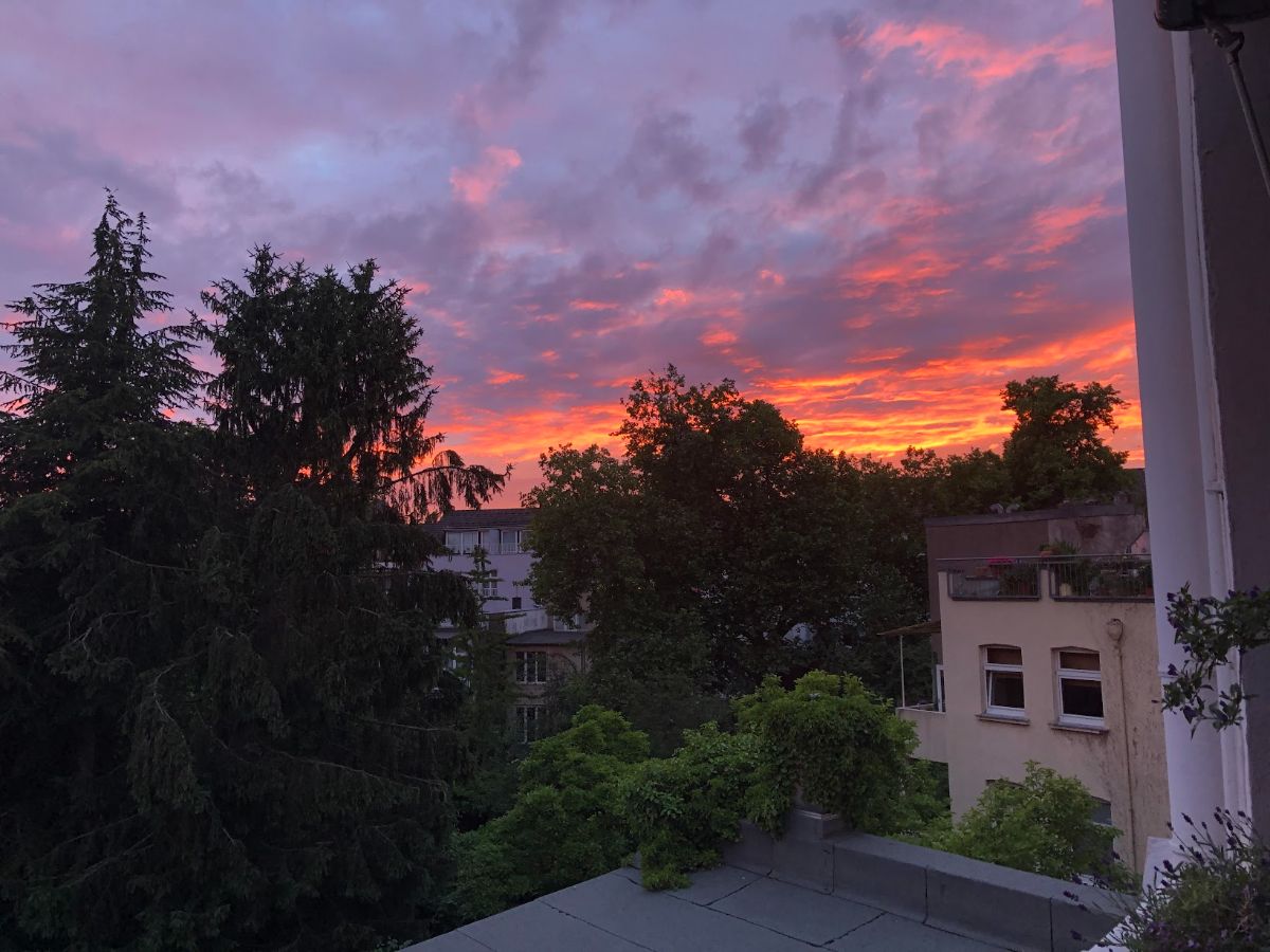 Vue depuis le balcon