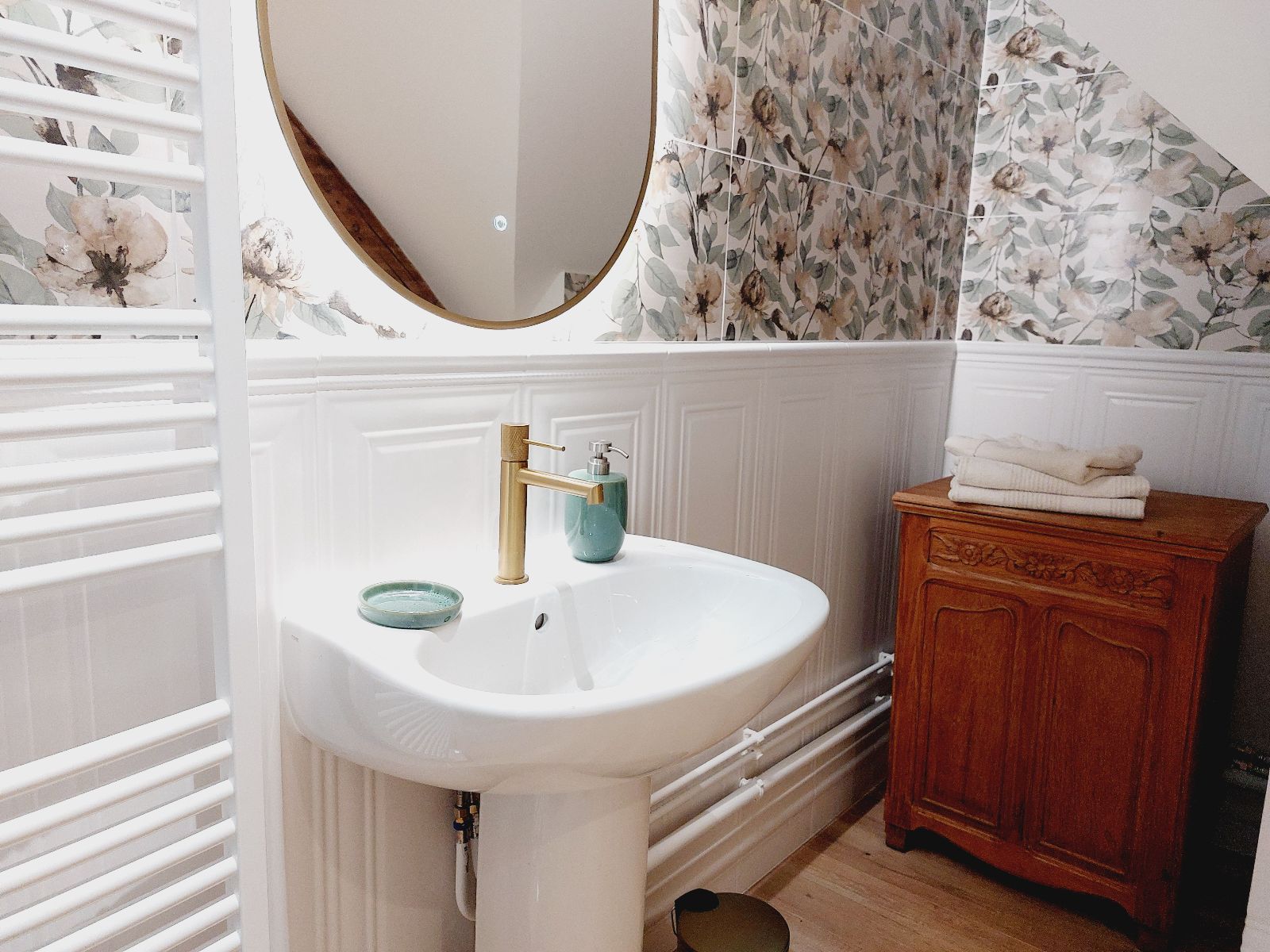 Salle d'eau trs confortable