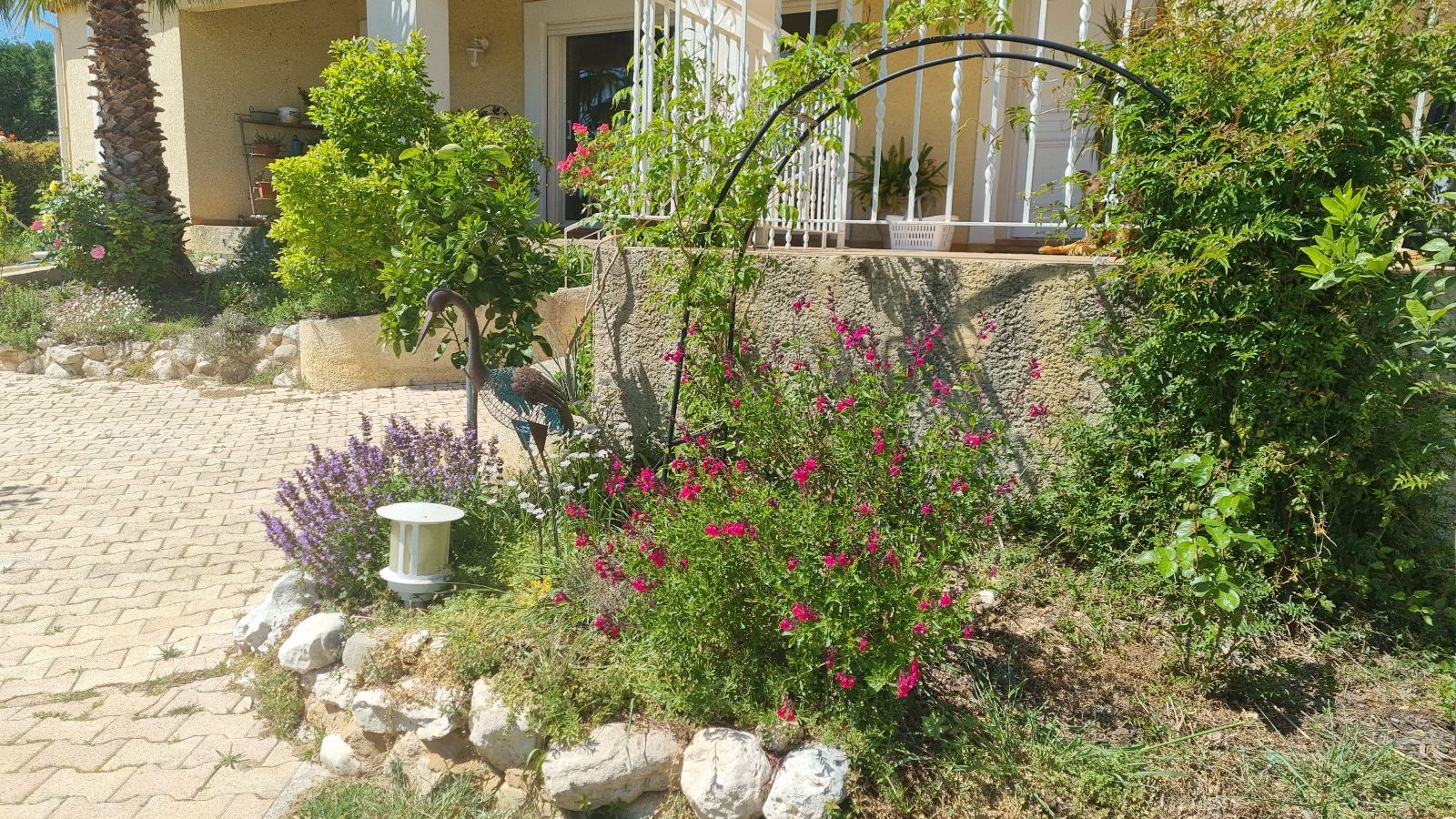 Arrivée du parking Arrivée du parking