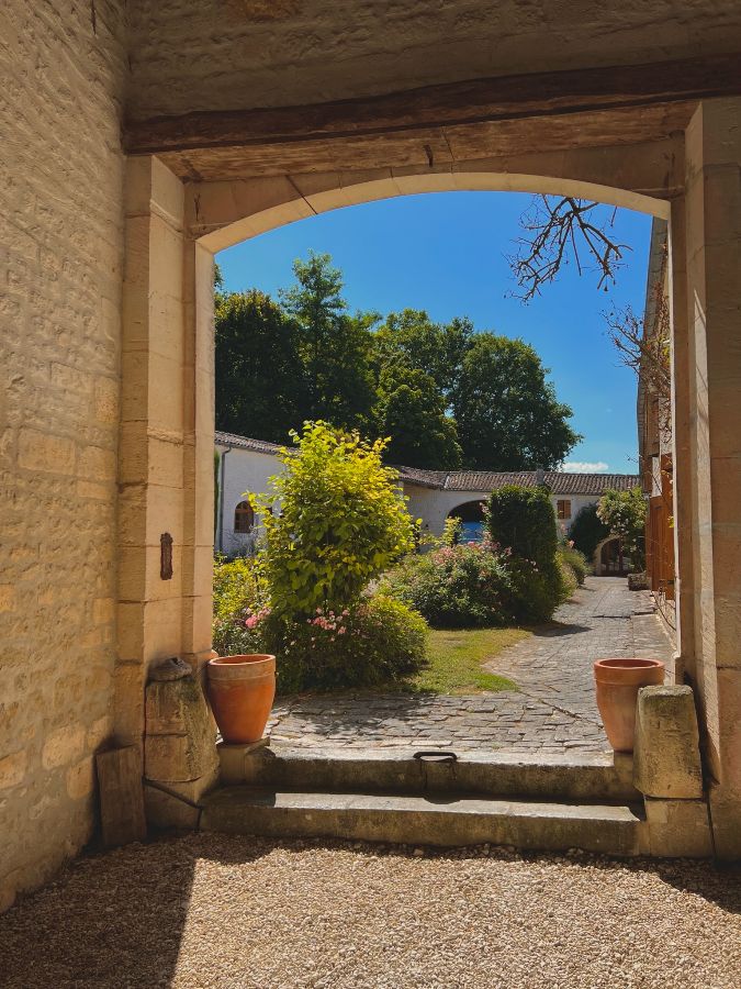 Entrée de la cours intérieure Entrée de la cours intérieure