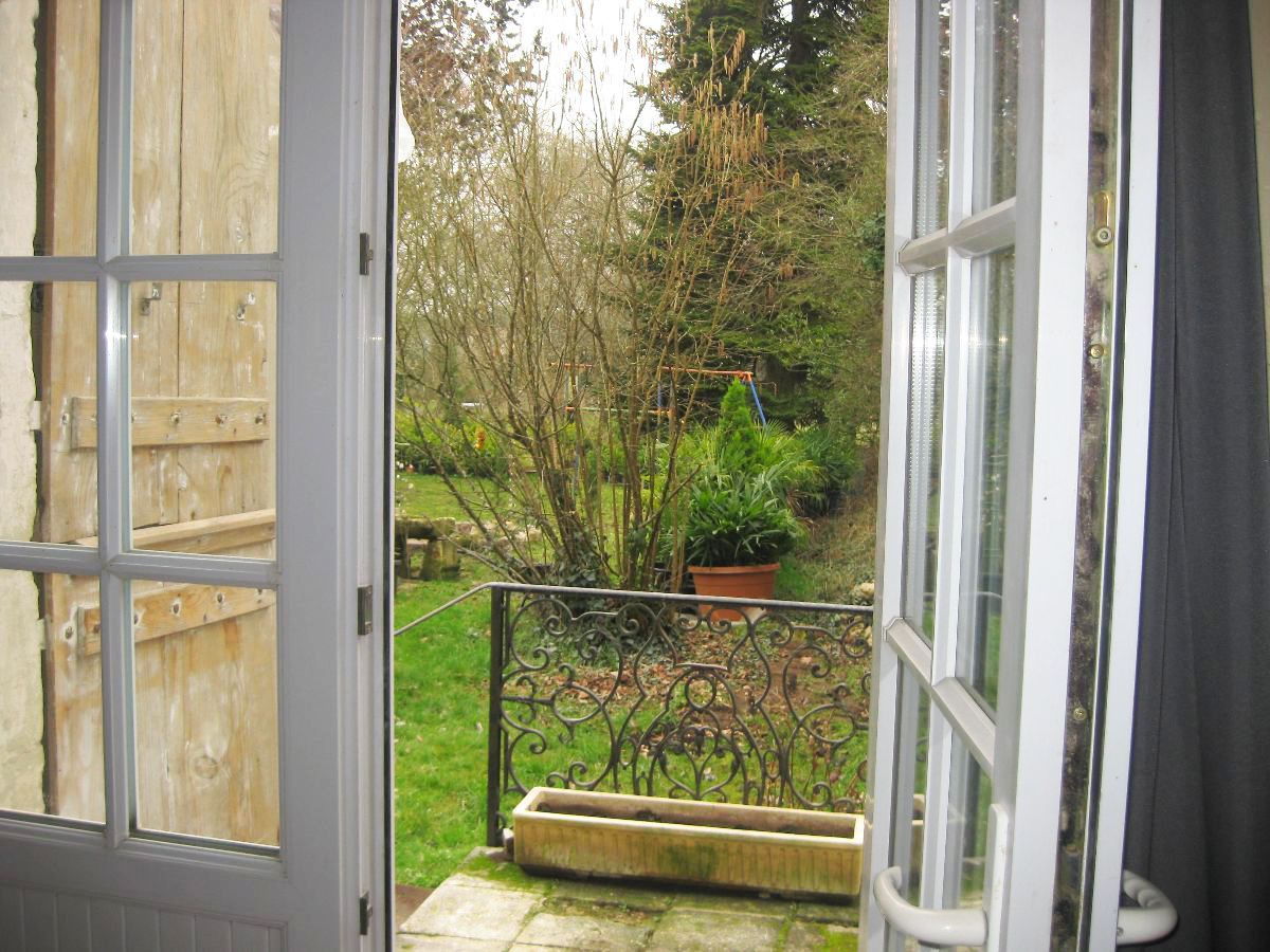 accés jardin de La Suite accés jardin de La Suite