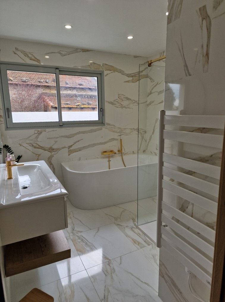 Salle de bain (autre vue) - Villa de l'Etang