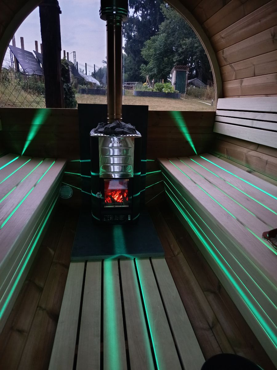 intérieur du sauna avec luminothérapie intérieur du sauna avec luminothérapie