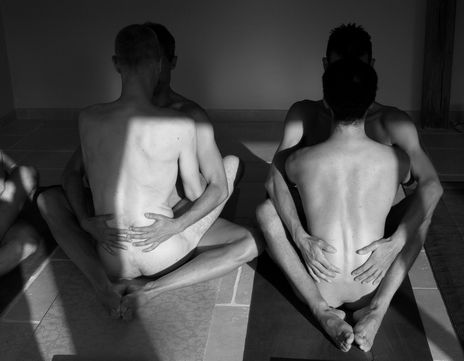Group yoga Group yoga
