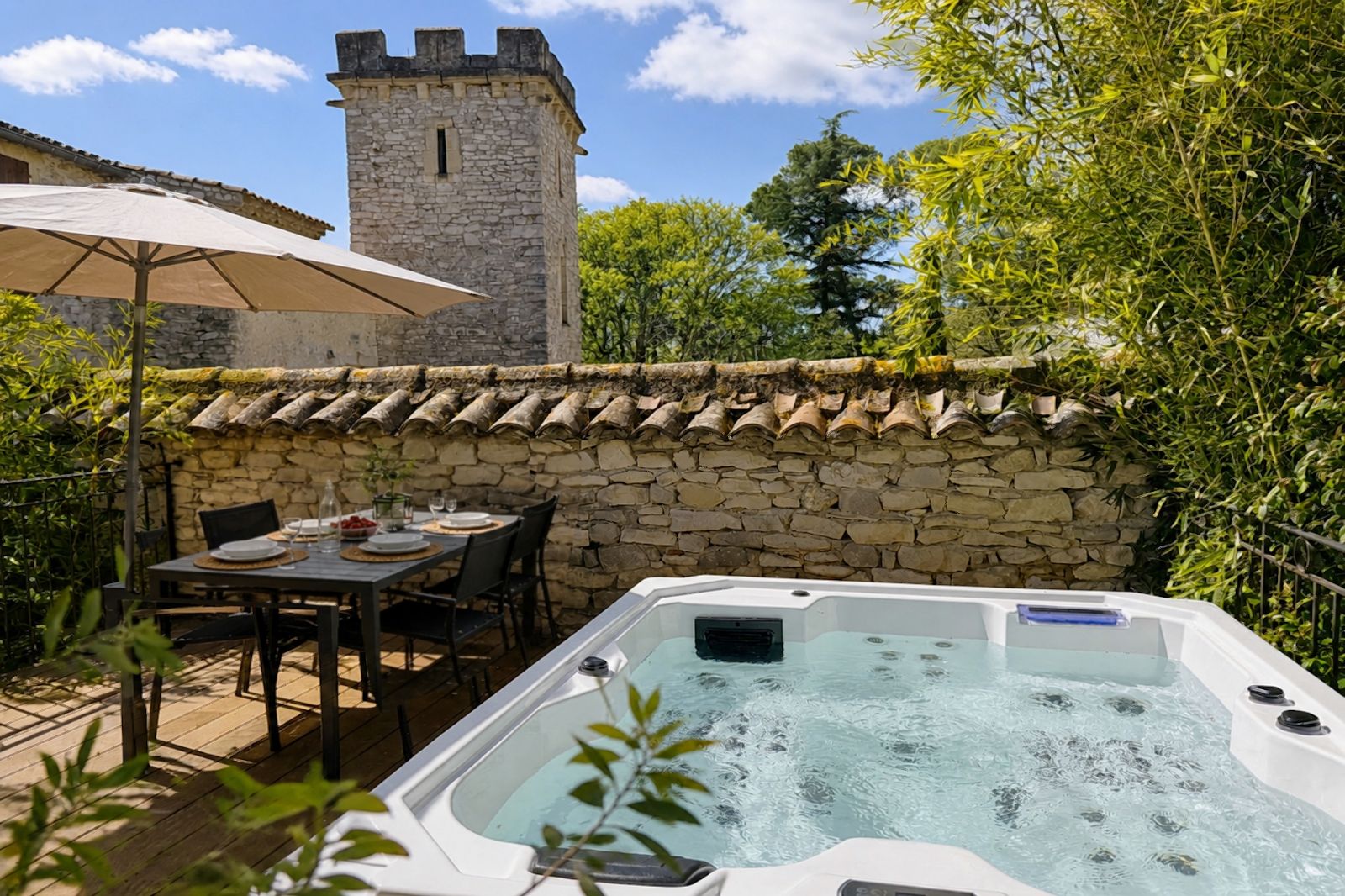 Spa privatif Pavillon Math�o