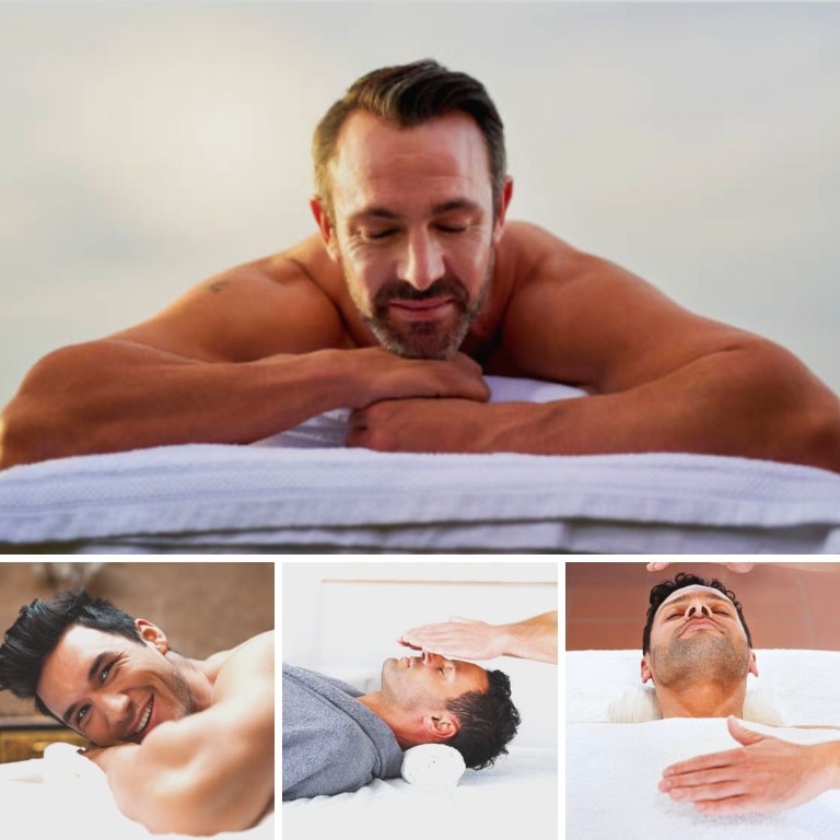 Un grand moment de dtente au masculin 