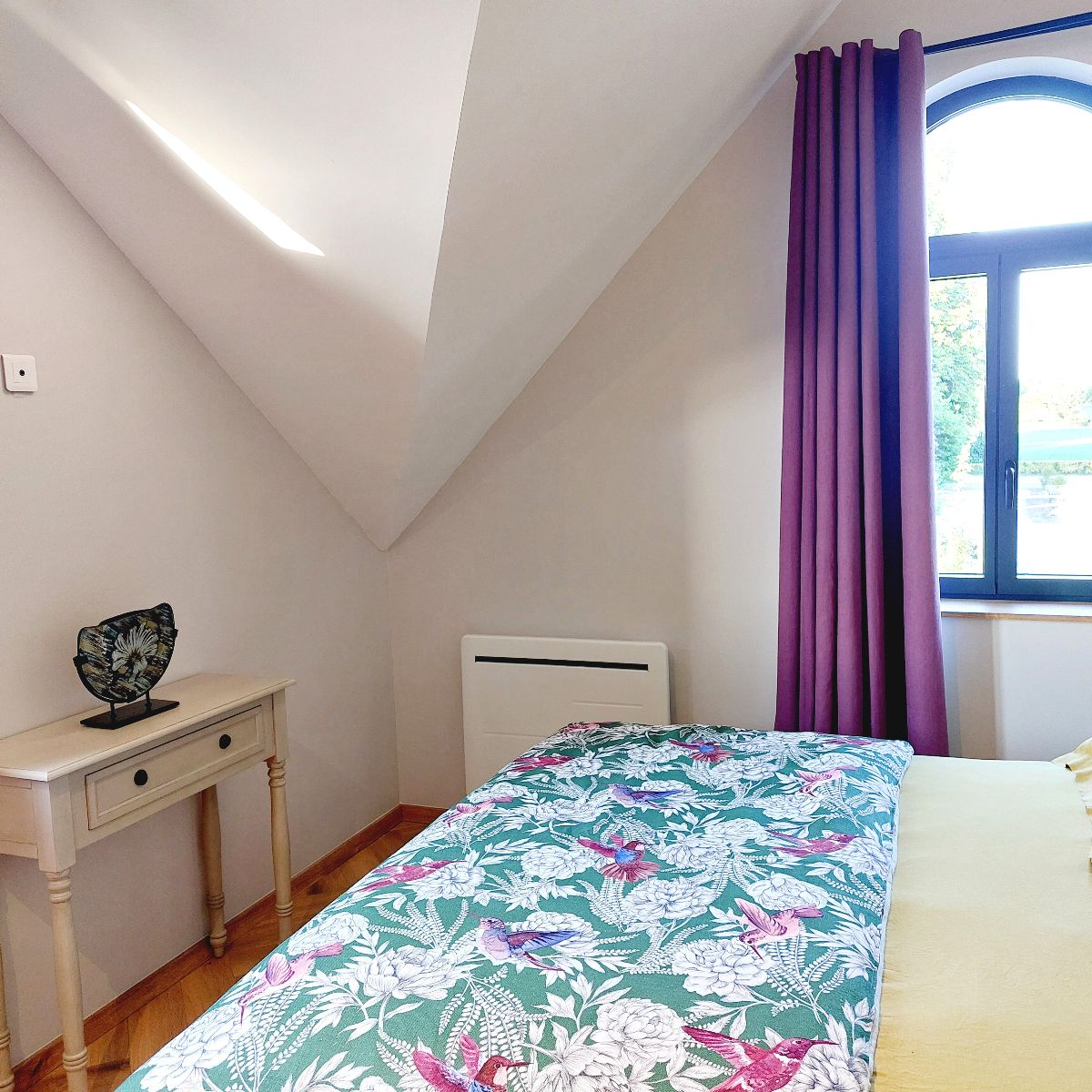 Chambre et literie trs confortables