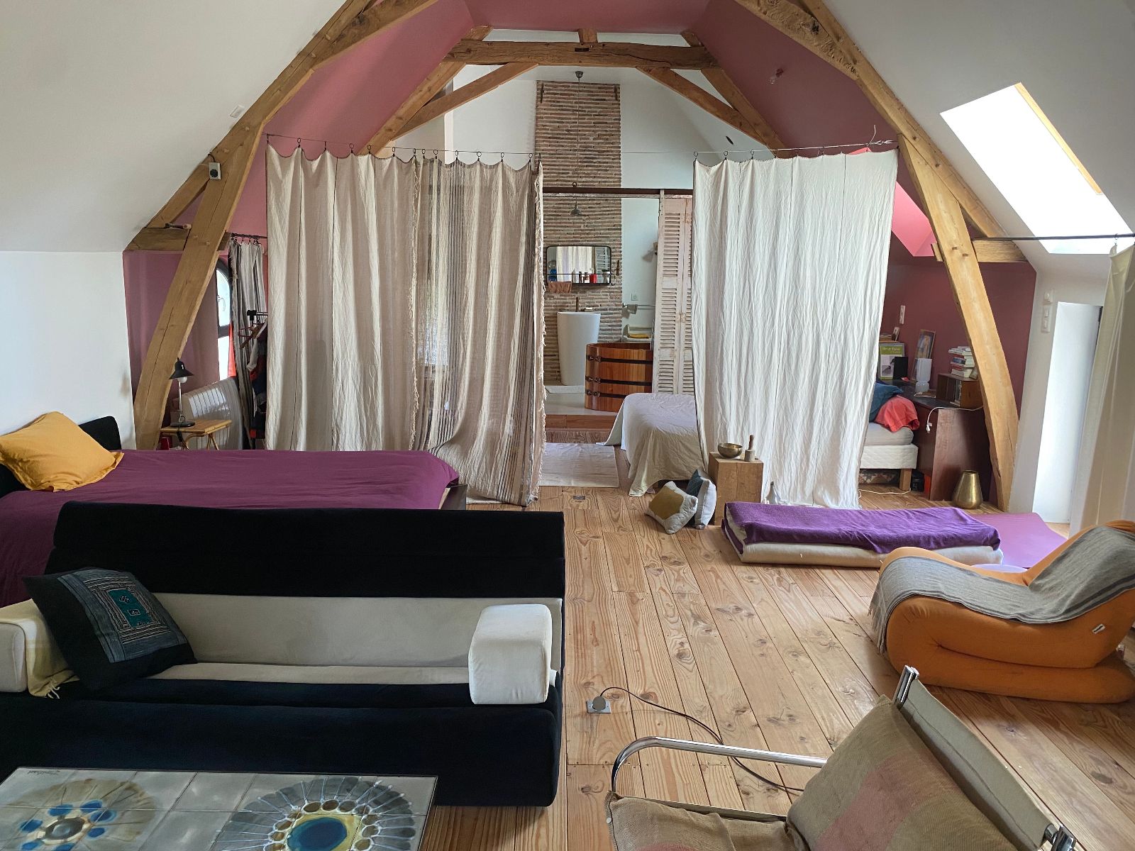 espace loft vu du salon espace loft vu du salon