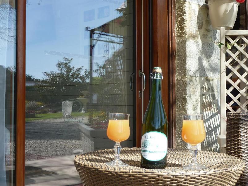 La terrasse de la chambre JARDIN La terrasse de la chambre JARDIN