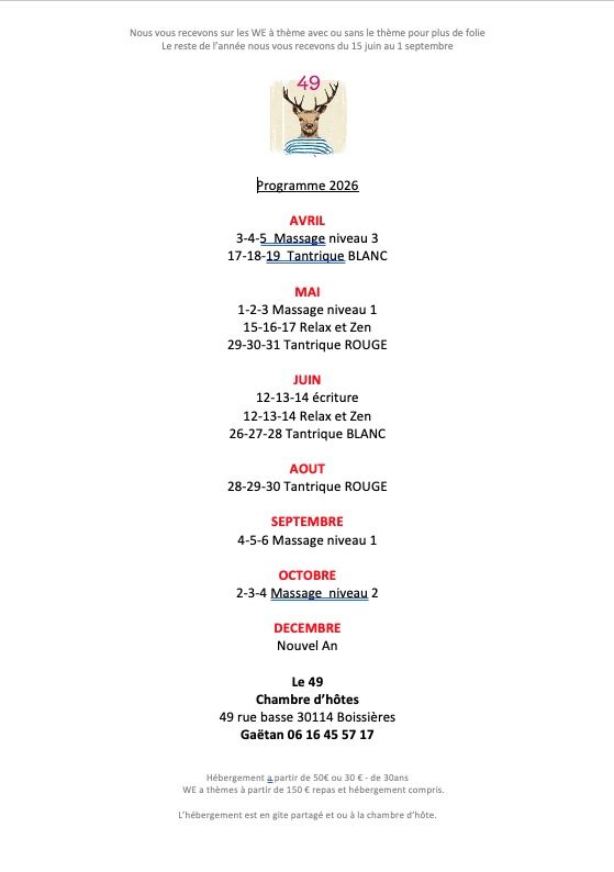 Theme weekends at 49 Theme weekends at 49